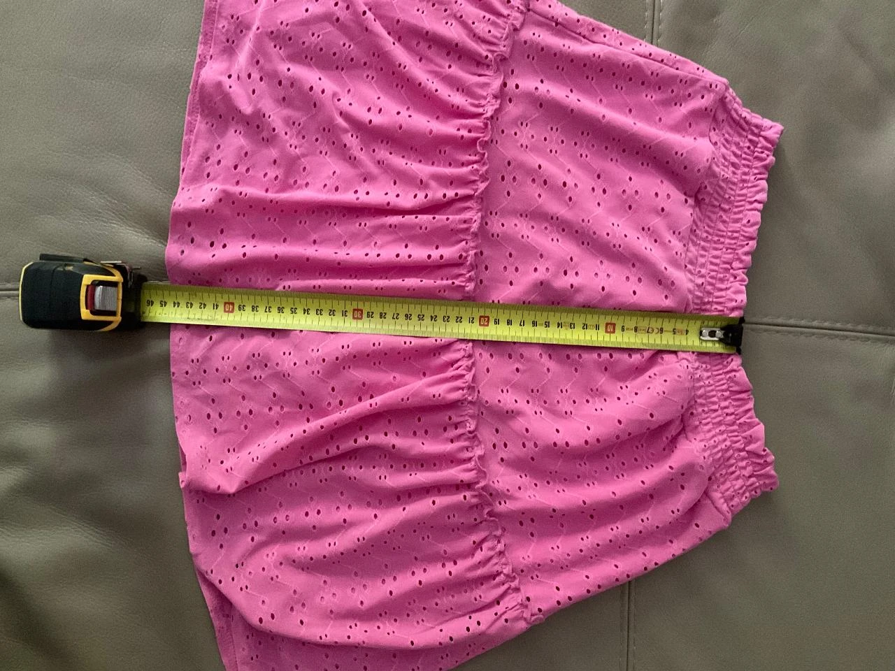 Fuchsia skirt with English embroidery – love at first sight Size M – photo 7